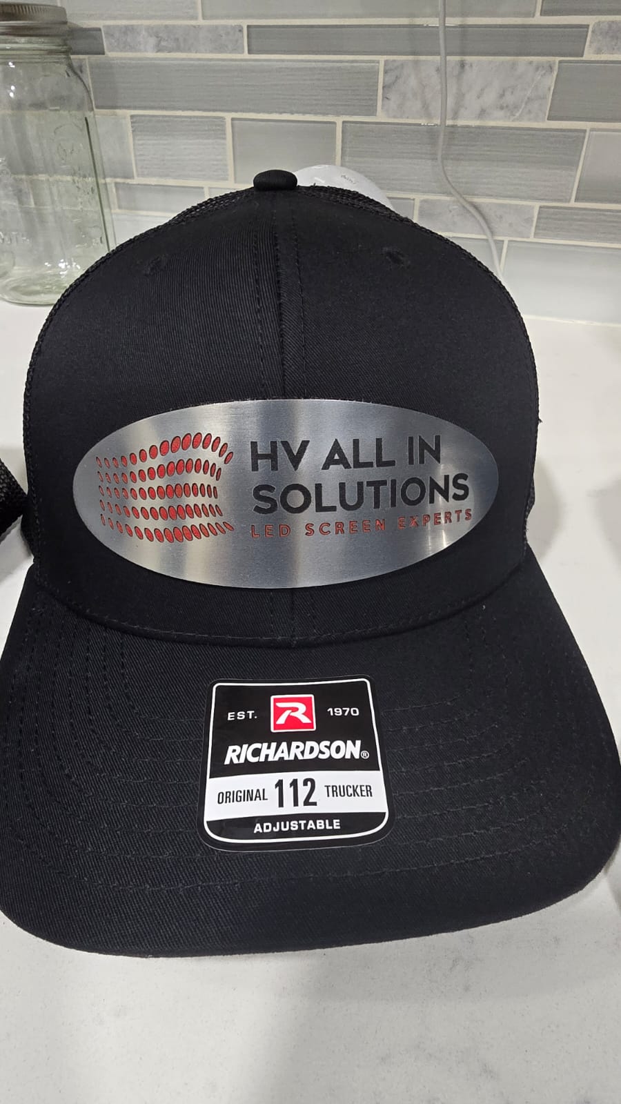 Headwear with Engravable Patched