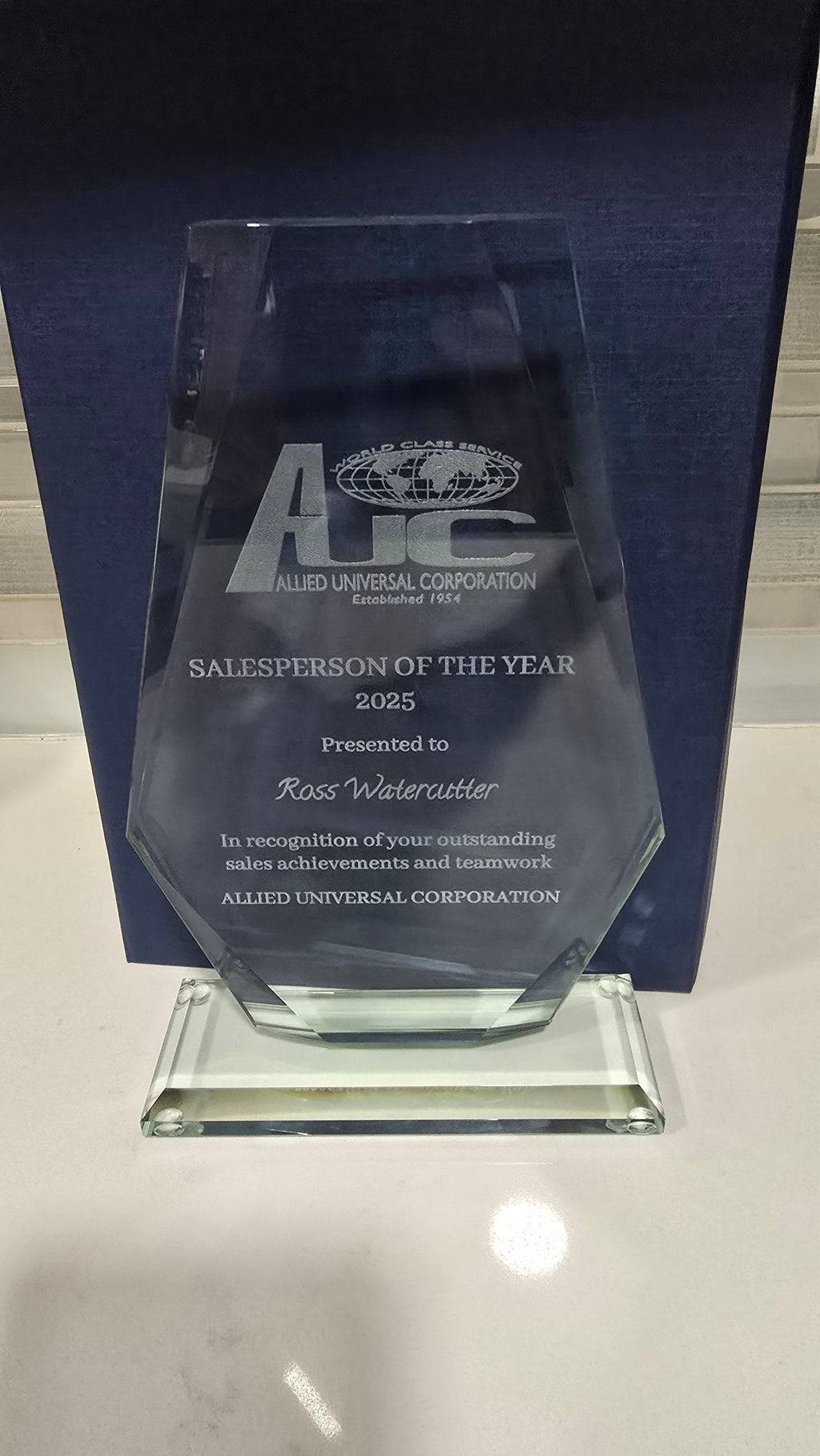 Glass Award