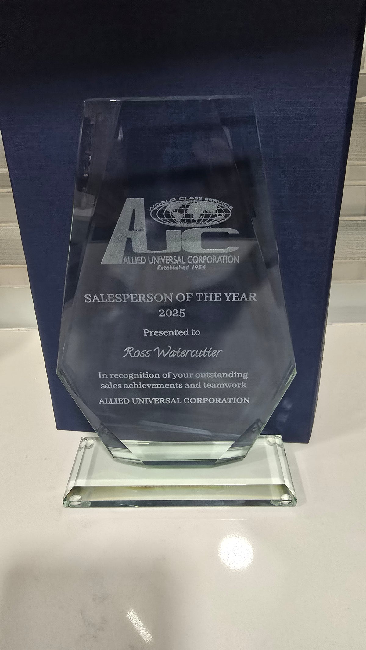 Glass Award