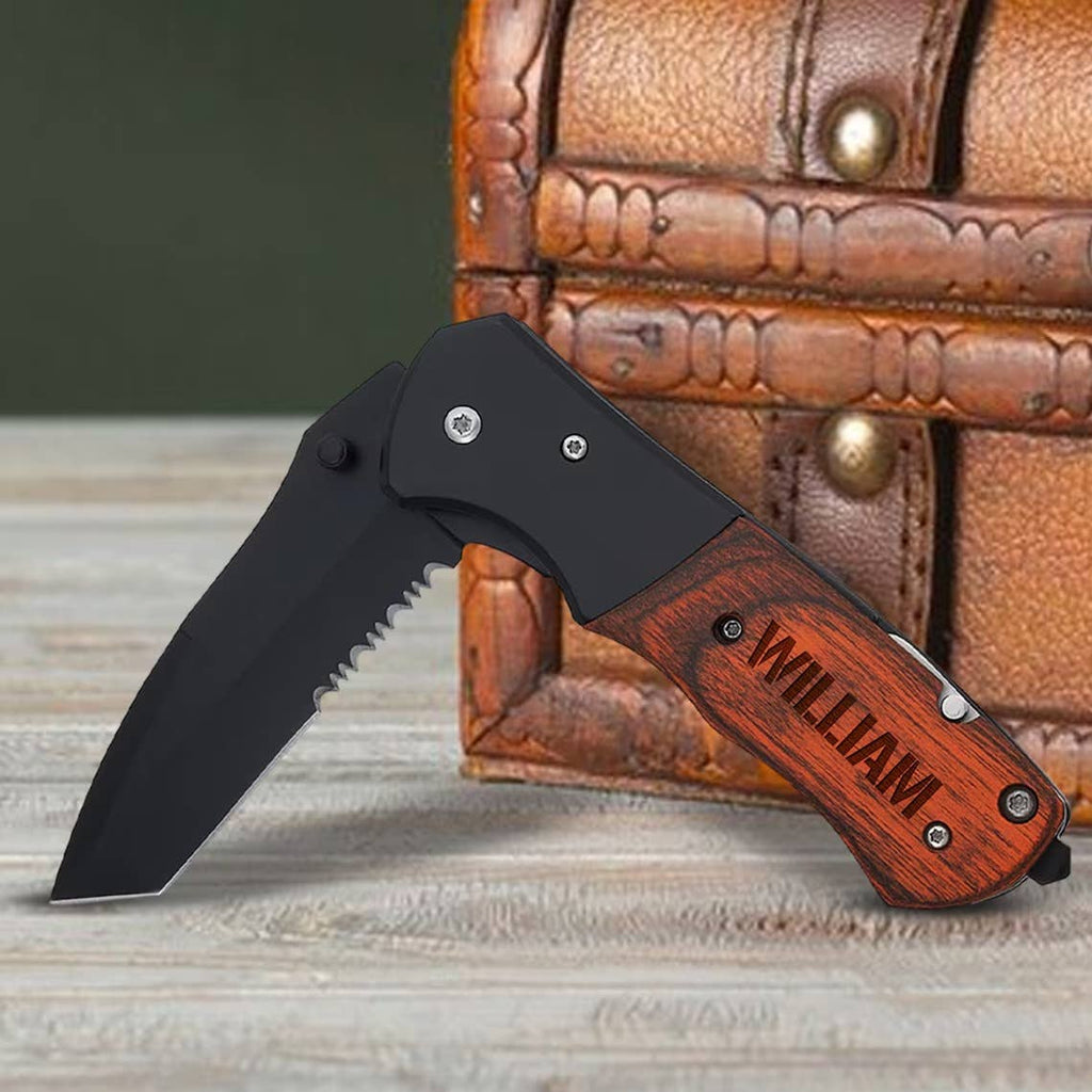 Personalized Mens Knives/ Boyfriend Knives: Sellers Choice / Natural