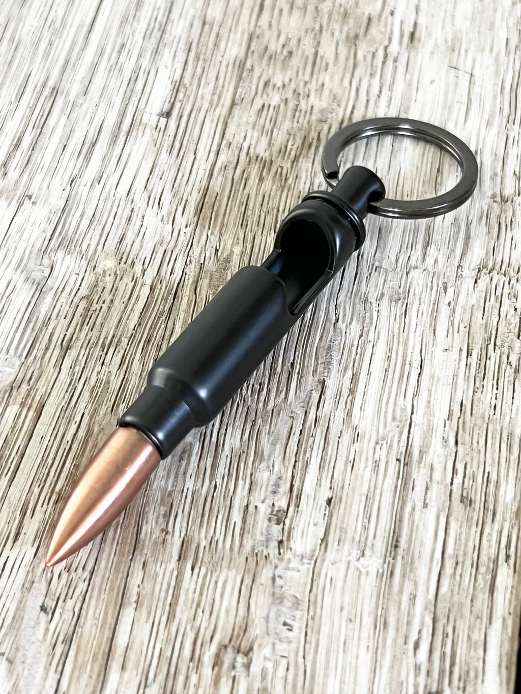 Bullet Bottle Opener Blank: 3.2” Keychain