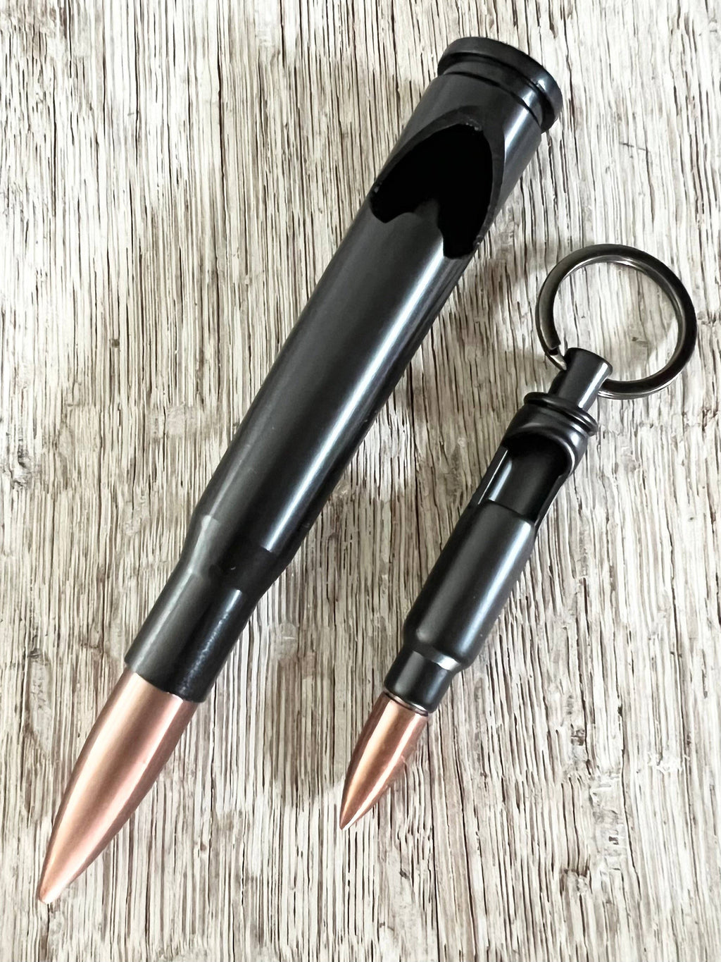 Bullet Bottle Opener Blank: 3.2” Keychain