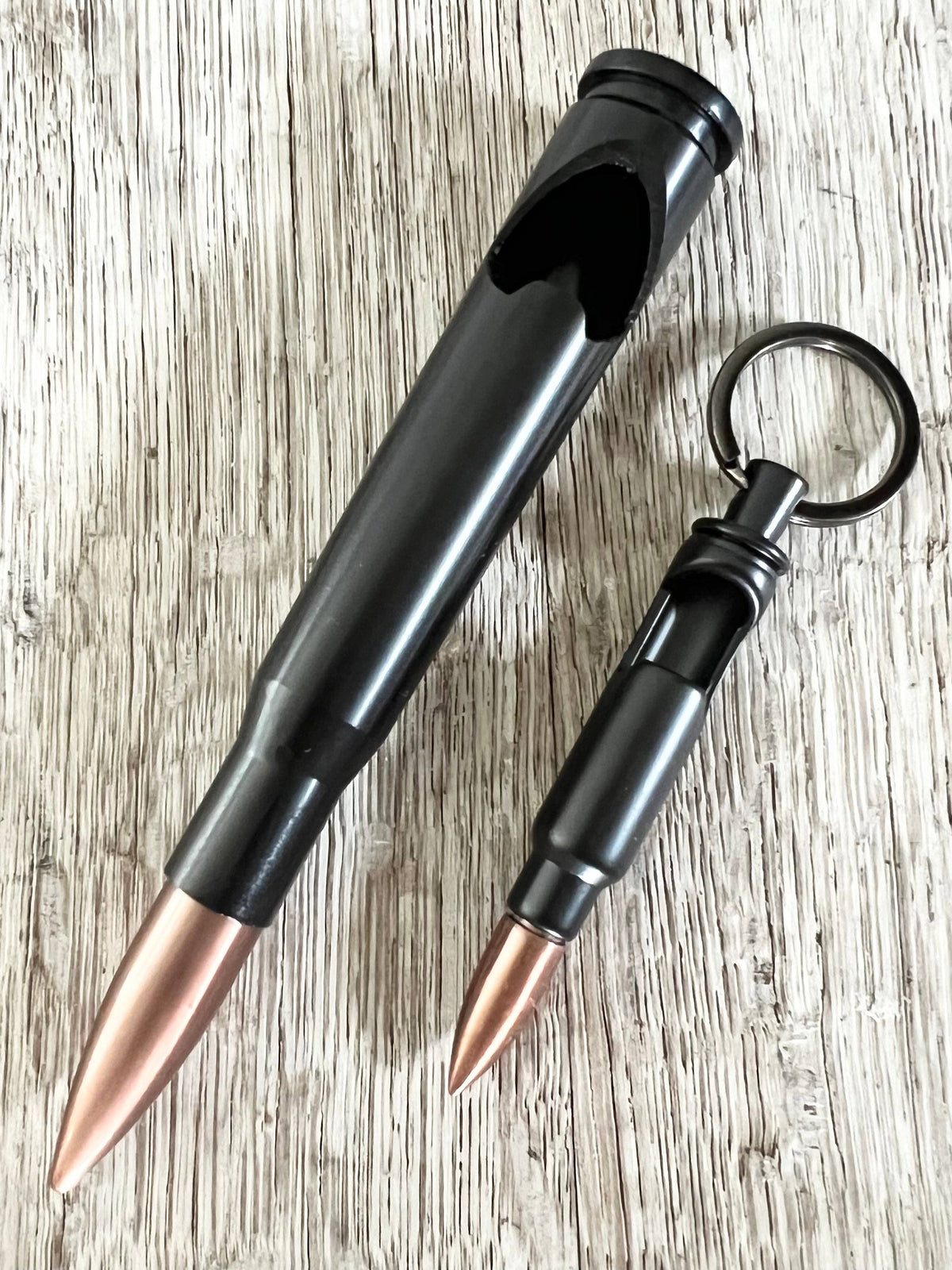 Bullet Bottle Opener Blank: 3.2” Keychain