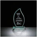 Flame Series Glass Award 6-1/2