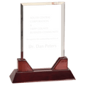 Acrylic Award with Stand 7 3/4"