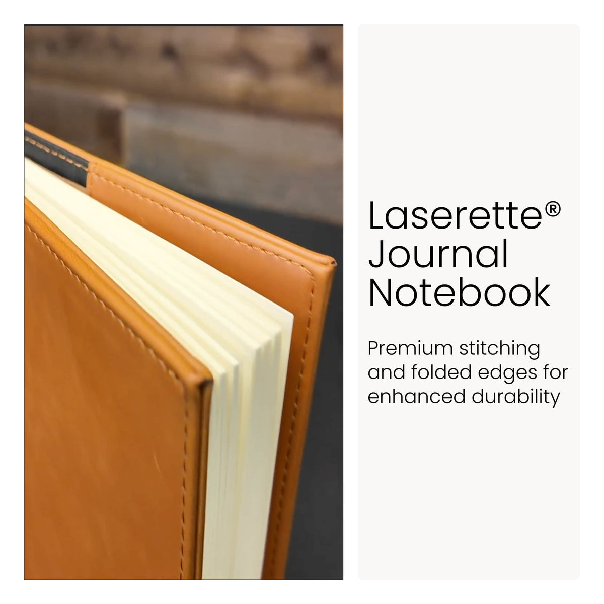 Laserette Journal Notebook: Navy / Black / Case of 12