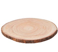 Natural Wood Slices - 18": 18"