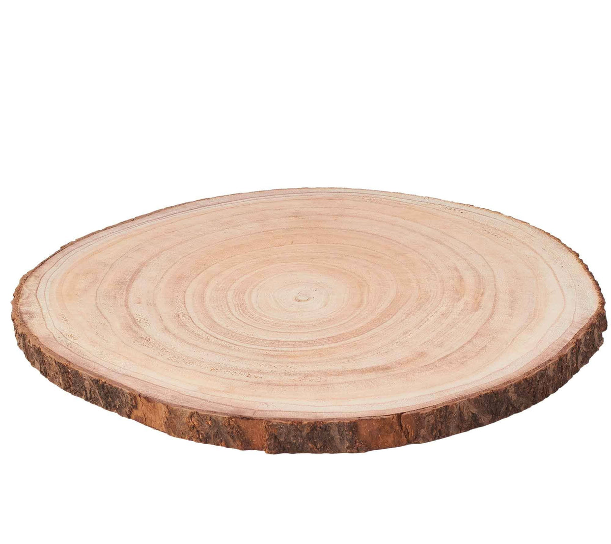 Natural Wood Slices - 18": 18"