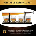 Baseball Gifts For Men, Baseball Bat Whiskey & Wine Decanter